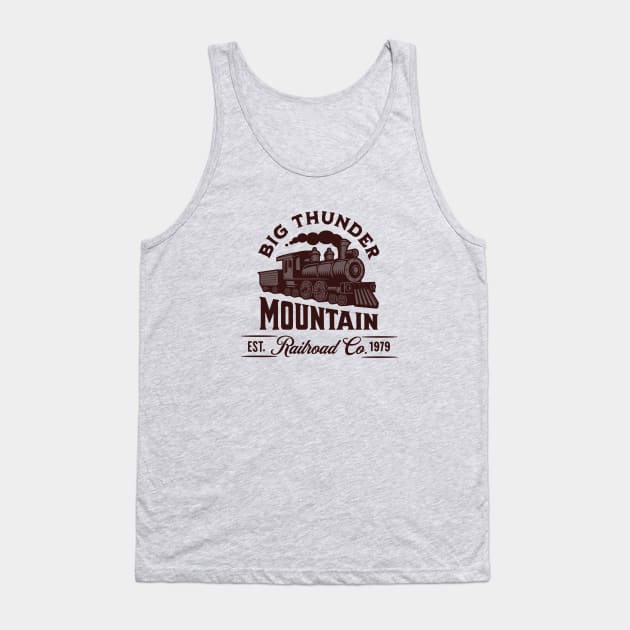 Big thunder mountain Tank Top by Polynesian Vibes